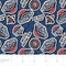 NBA Licensed New Orleans Pelicans Toss Navy Cotton Fabric by the Yard